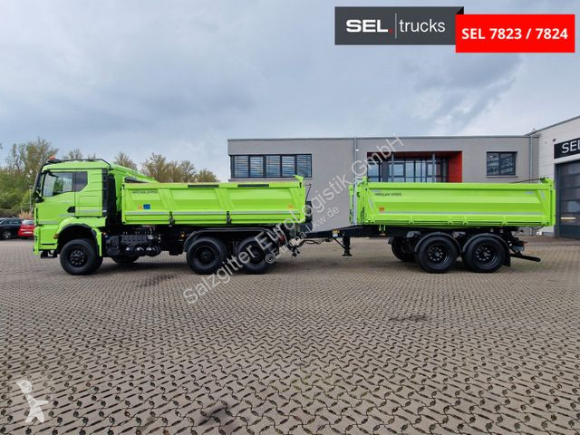 Lastbil MAN 33.510 6x6 BL CH /Dreiseitenkipper...
