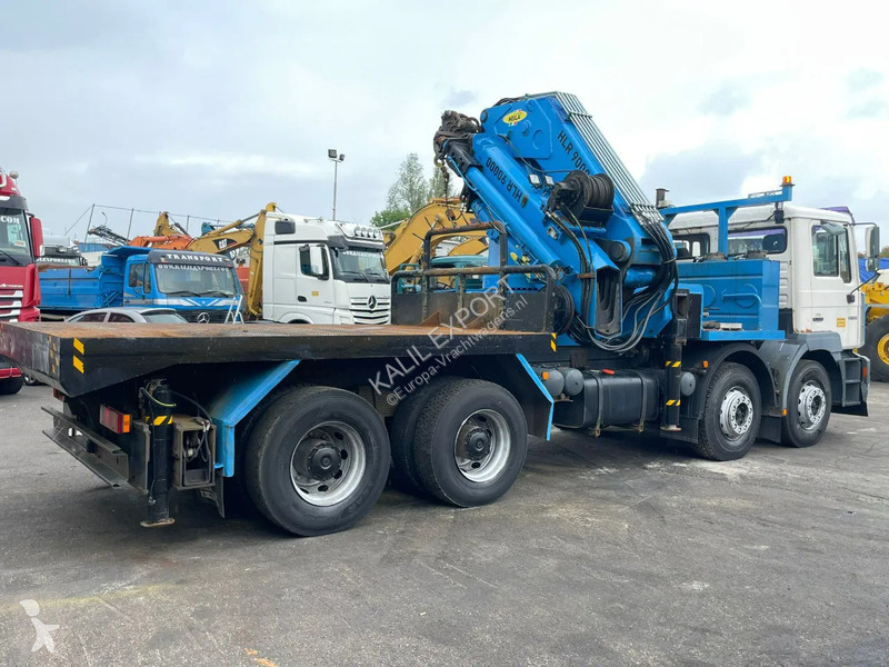 Lastbil MAN Heila 90.000 6S Crane 8x4 Full...