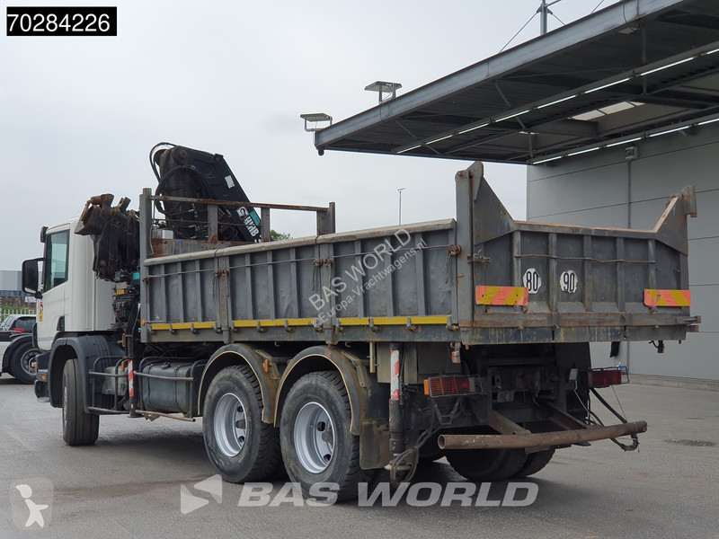 Camion Scania P94 6X4 Hiab 330-4 Kran Crane 9m3...