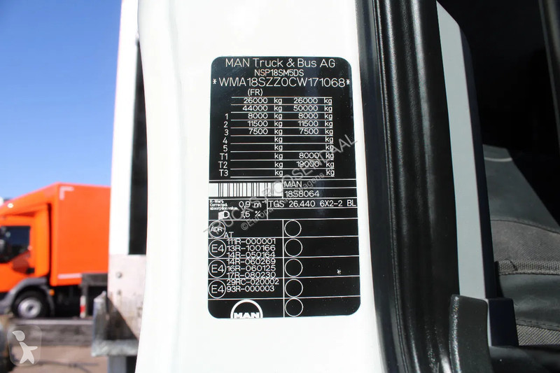 Camion MAN TGS + HMF 22T/M + remote + 6x2...