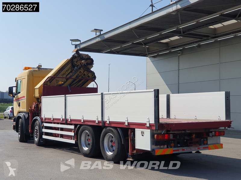 Camion Scania 124G 470 8X4 Palfinger PK45000 C4...