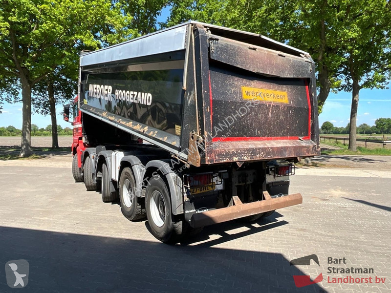 Kamion MAN 10x8 Euro 6 kipper met kleppen