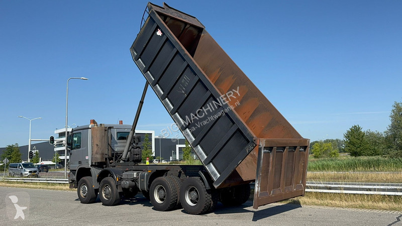 Vrachtwagen Mercedes ACTROS 4851 V8 8x8 tipper
