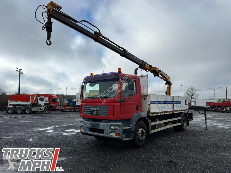 Camion MAN TGM *202000 km*Grue EFFER type 120 3...