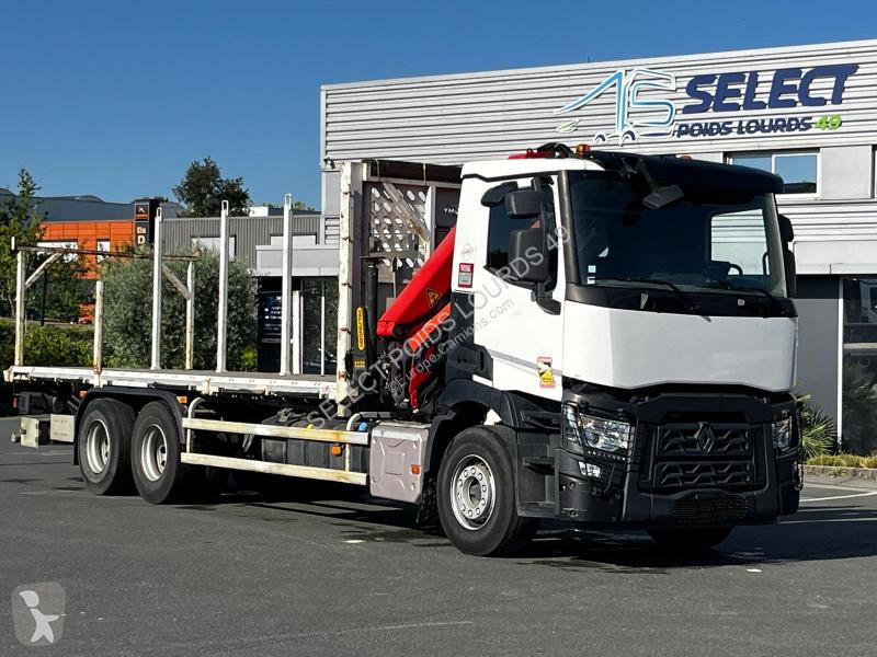 Kamion Renault C-380 6X2 PLATEAU GRUE C-Series