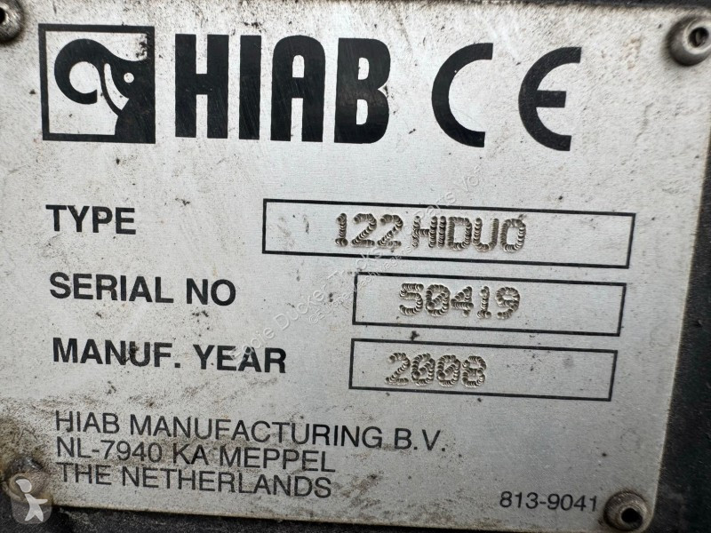 Kamion MAN 28.360 6X4 EURO 4 HIAB 122 HIDUO