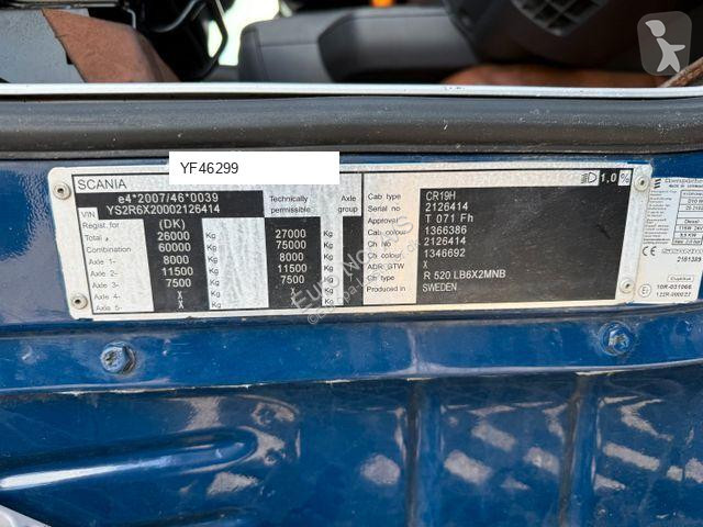 Kamion Scania R520 6x2 Highline Getreidekipper...