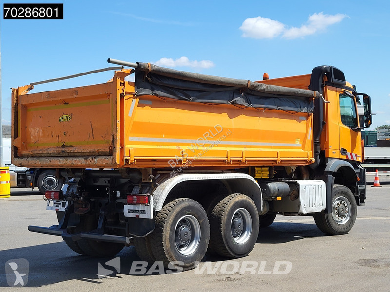 Camion Mercedes 3345 6X6 11m3 Meiller Mixer...