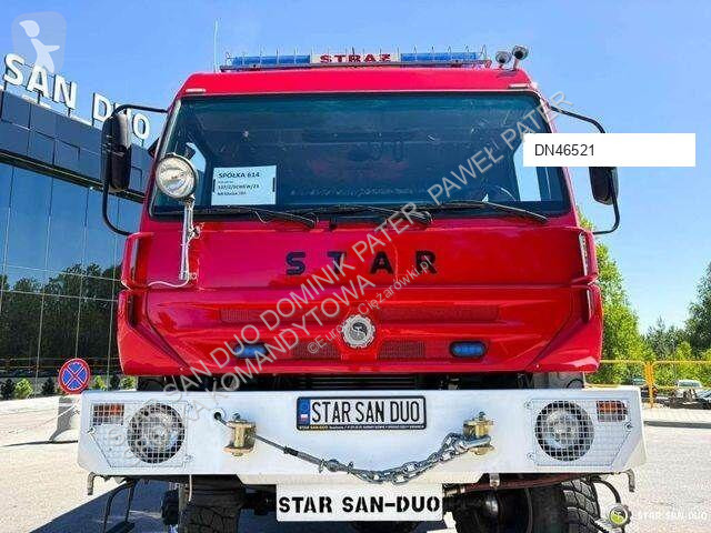 Camião MAN Star 266 MAN 6x6 Fire Truck Feuerwehr