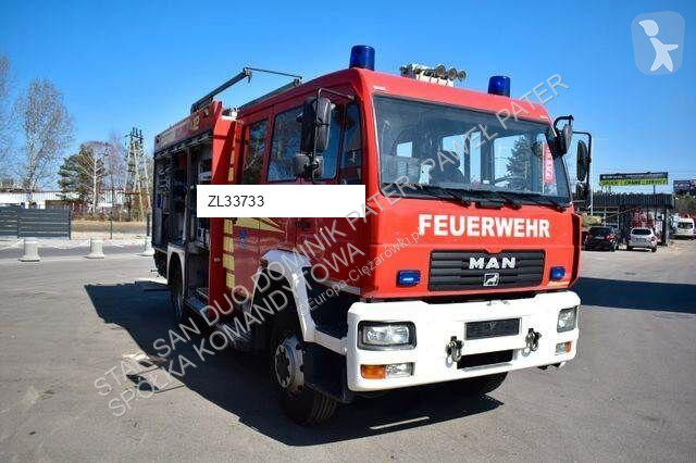 Camion MAN 4x4 Firetruck Feuerwehr DOKA...
