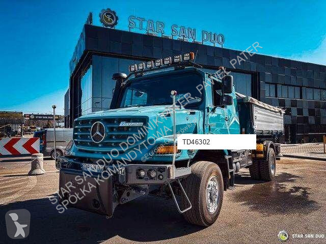 Camion Mercedes 1833 4x4 Kipper Camper Chassis