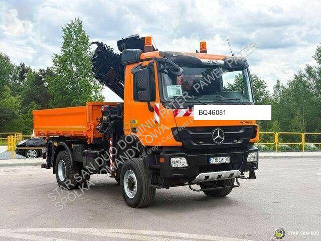 Camion Mercedes 1841 AK 4x4 Hiab 288E-7 Crane...