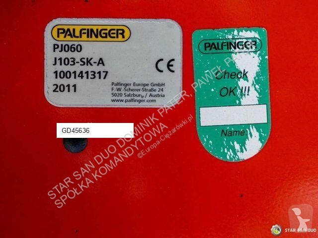 Kamion Mercedes ACTROS 2541 6x2 Palfinger PK...