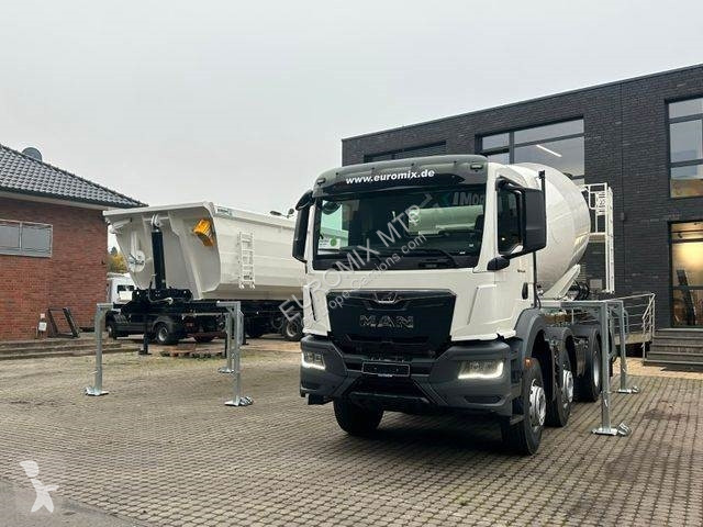 Lastbil MAN TGS 8x4 WECHSELSYSTEM KIPPER+MISCHER