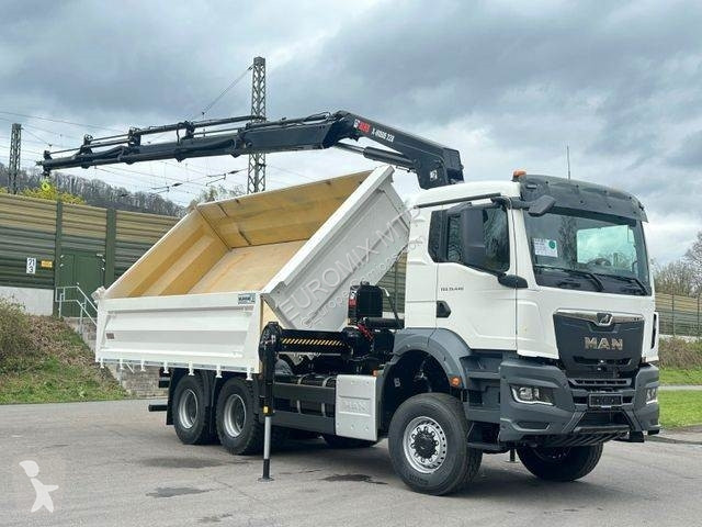 Kamion MAN TGS 33.440 6x6 /3-Seiten- Kipper /...