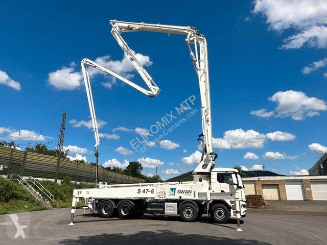 Lastbil Volvo FMX 500 8x4 SWAN 47m Betonpumpe...
