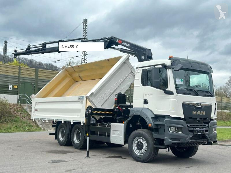 Lastbil MAN TGS 33.440 6x6 /3-Seiten- Kipper /...