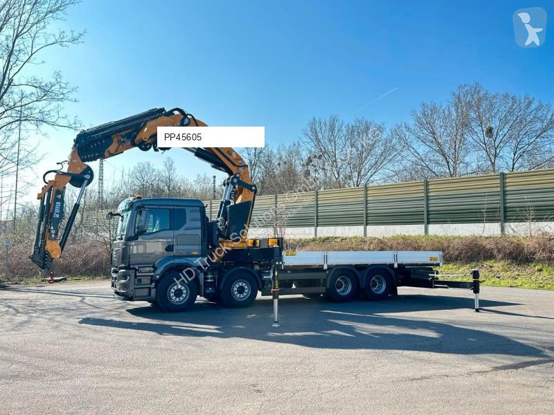 Lastbil MAN TGS 35.520 8X4 TG 3 EFFER 955-8s...