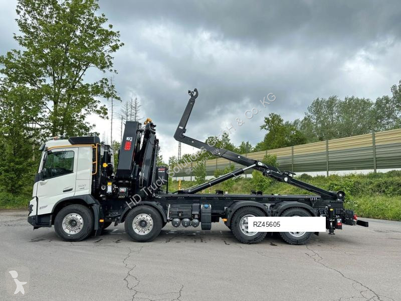 Camion Volvo FMX 500 8x4 Abrollkipper + Kran...