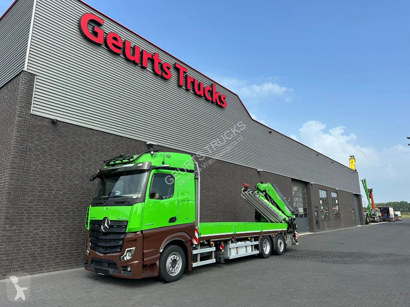 Camion Mercedes 2545 6X2 OPENLAADBAK MET FASSI...