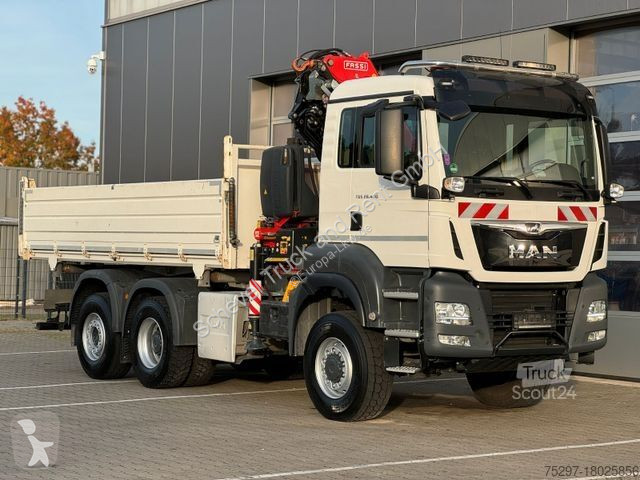 Camion MAN TGS 28.400 6x4-4 Dreiseitenkipper...