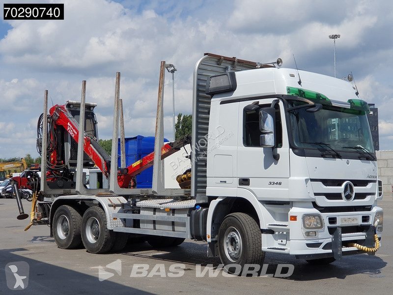 Camion Mercedes 3346 6X4 Original KM's! Wood...