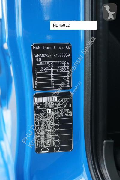 Camion MAN PK 12 002
