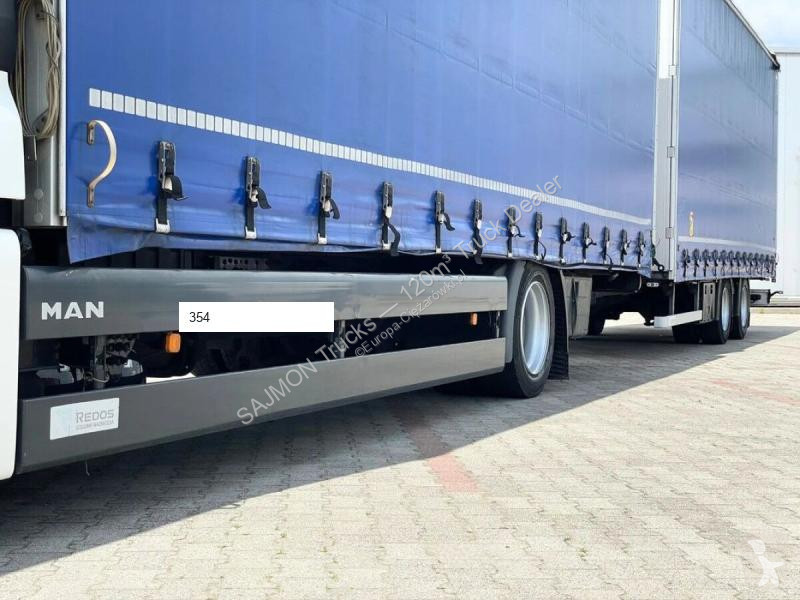 Lastbil med släp MAN TGX 18420 / PRZEJAZDOWY /...