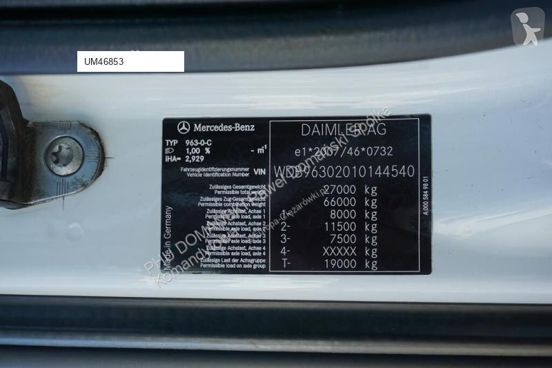 Camión Mercedes ANTOS / 2545 / EURO 6 /...