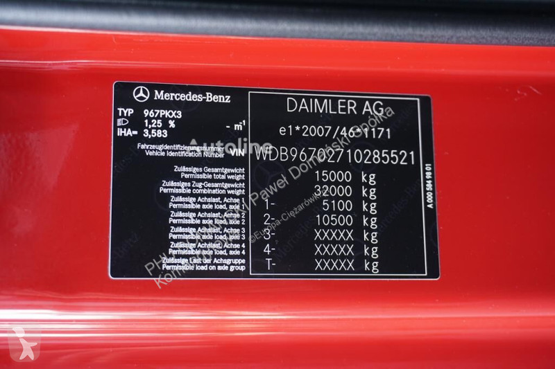 Kamion Mercedes ATEGO / 1527 / ACC / E 6 /...