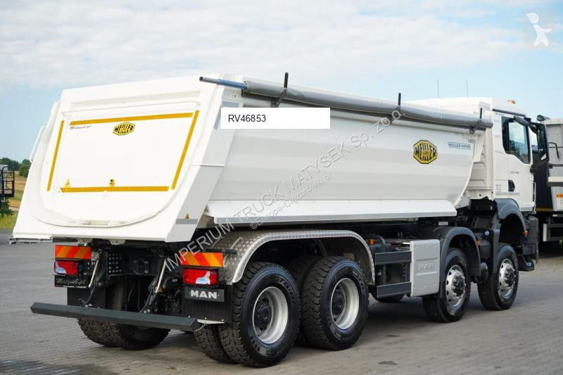 Lastbil MAN TGS / 8X6 / WYWROTKA TYLNOZSYPOWA /...