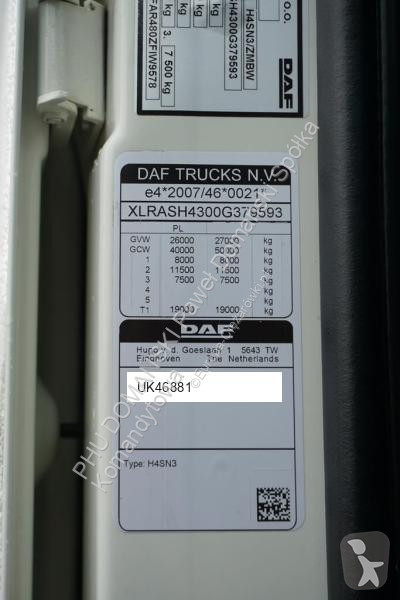 Kamion DAF XF 480 / E 6 / ACC / CHŁODNIA +...