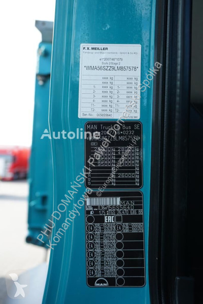 Kamion MAN TGS / 26.470 / E 6 / WYWROTKA / 6 X...