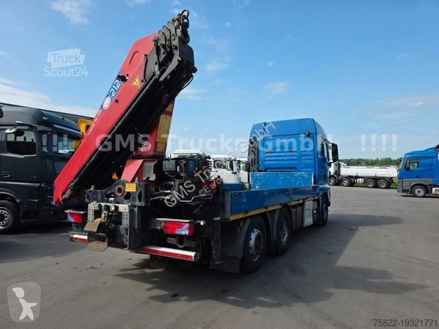 Vrachtwagen MAN TGX / 18m HMF 2120 Kran / 100%...