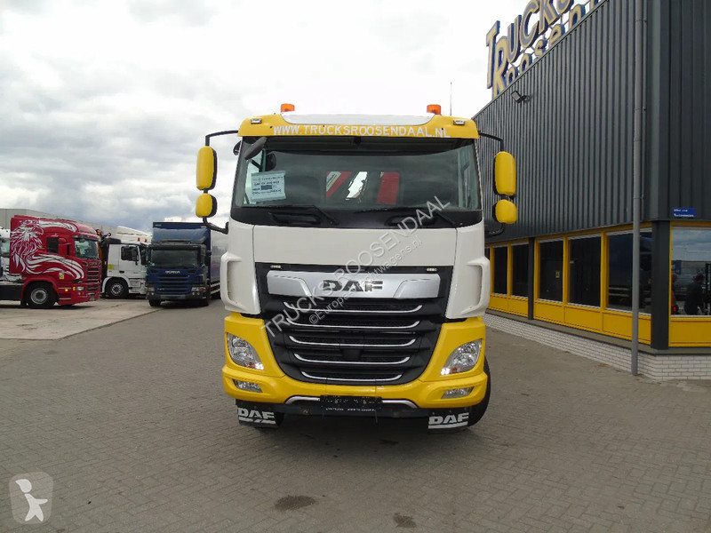Kamion DAF 480 + 8X4 + FASSI 16T/M + 20T HOOK +...