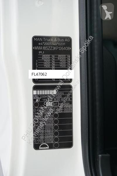 Lastbil MAN TGS / / EURO 6 / KONTENER + WINDA /...