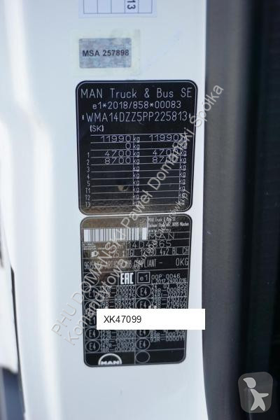 Lastbil MAN TGL / 12.190 / E 6  / FIRANKA +...