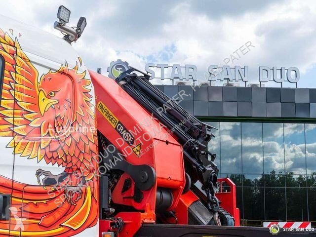 Camion Scania G450 8x2 PALFINGER PK 85002 Fly...