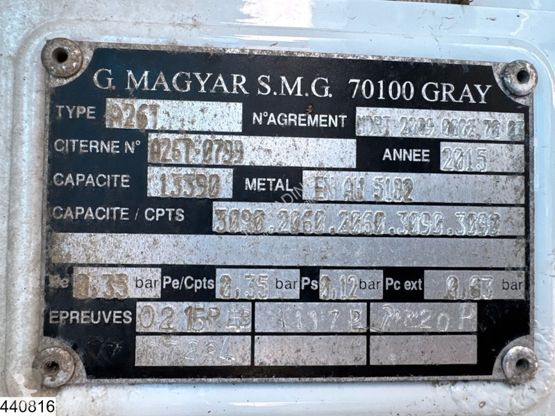 Camion DAF 280 EURO 6, Manual, 13,390 litres, 5...