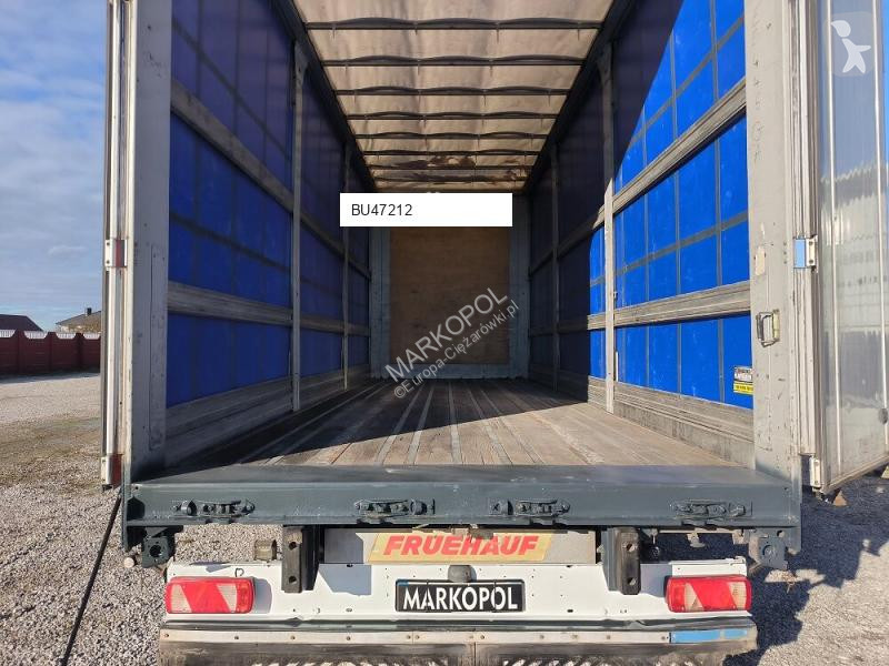 Camion remorque DAF Plandek Firanka