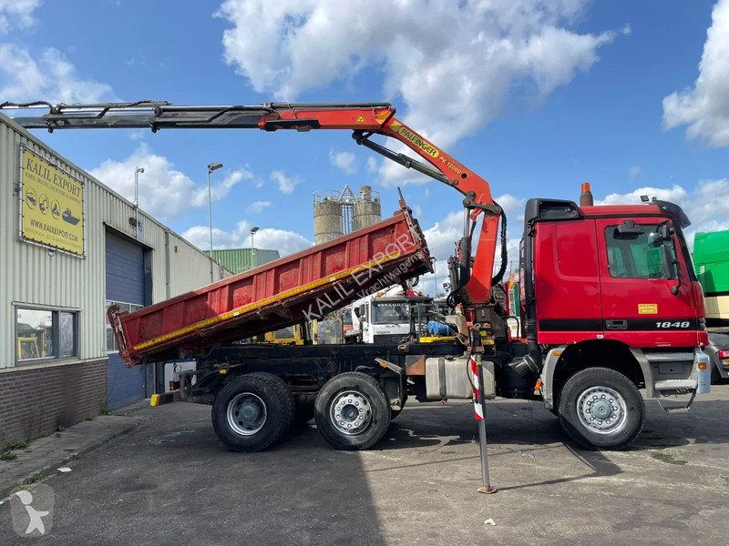 Kamion Mercedes 1848 Kipper 4x4 with Palfinger...