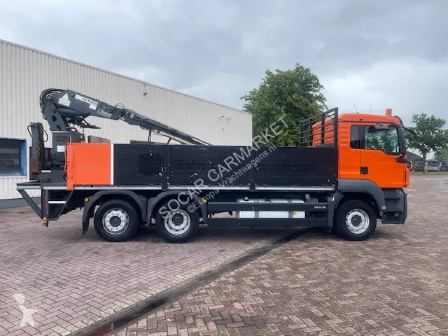 شاحنة MAN TGS 6x2 Euro 5 met verrijdbare 14.000...