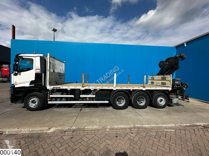 شاحنة Renault C 430 8X4, EURO 6, HIAB, Remote
