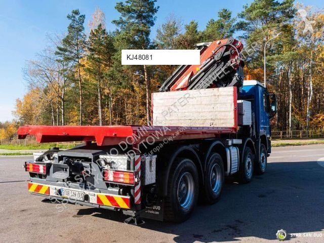 شاحنة Mercedes 4148 8x4 PALFINGER PK 74002 Crane