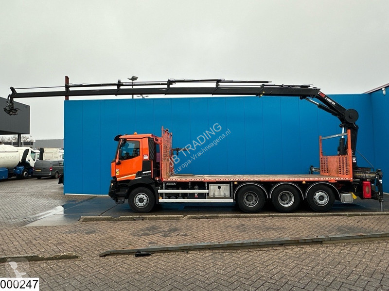 شاحنة Renault C 430 8X4, EURO 6, HIAB, X-HIDUO...