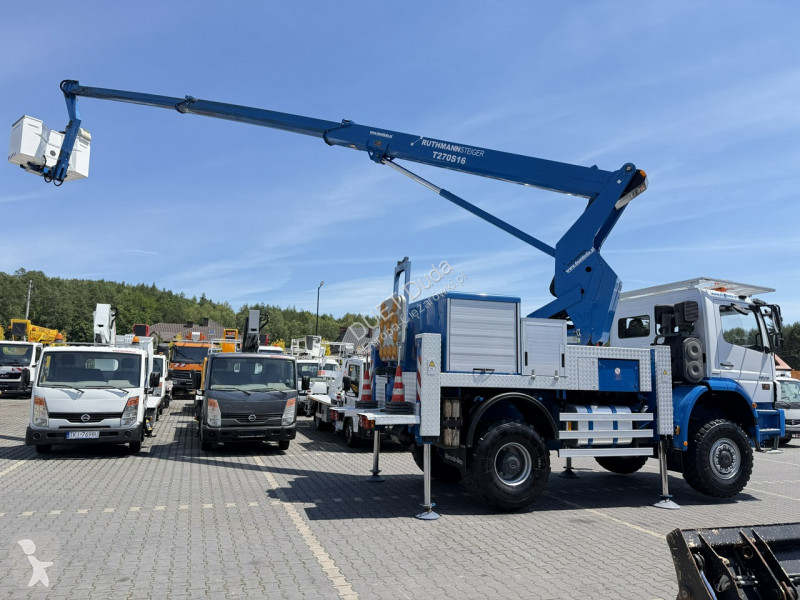 شاحنة Mercedes AXOR 1829 4x4 Zwyżka RUTHMANN...