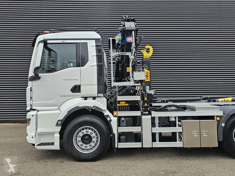 Грузовик MAN 35.470 8x4 / HMF 2243 Z KRAAN +...