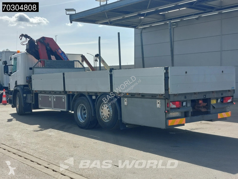 شاحنة Scania P360 P 6X2 HMF 1820-K4 Kran Crane...