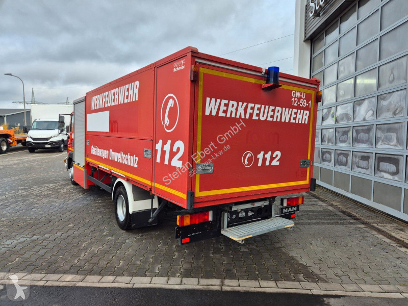 شاحنة MAN LE Feuerwehr Schmitz GW-6 Gerätewagen