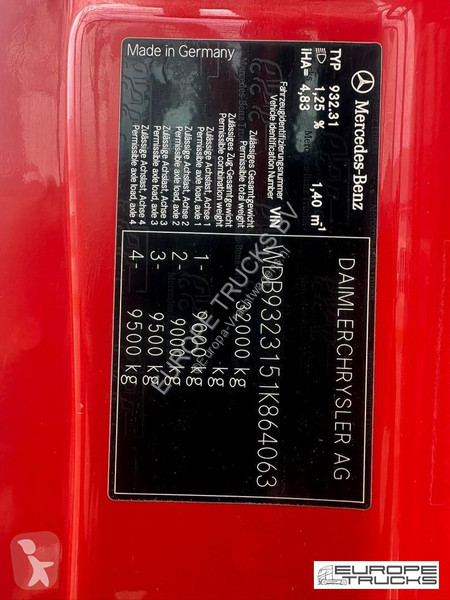 شاحنة Mercedes 4146 Full Steel - German Truck -...